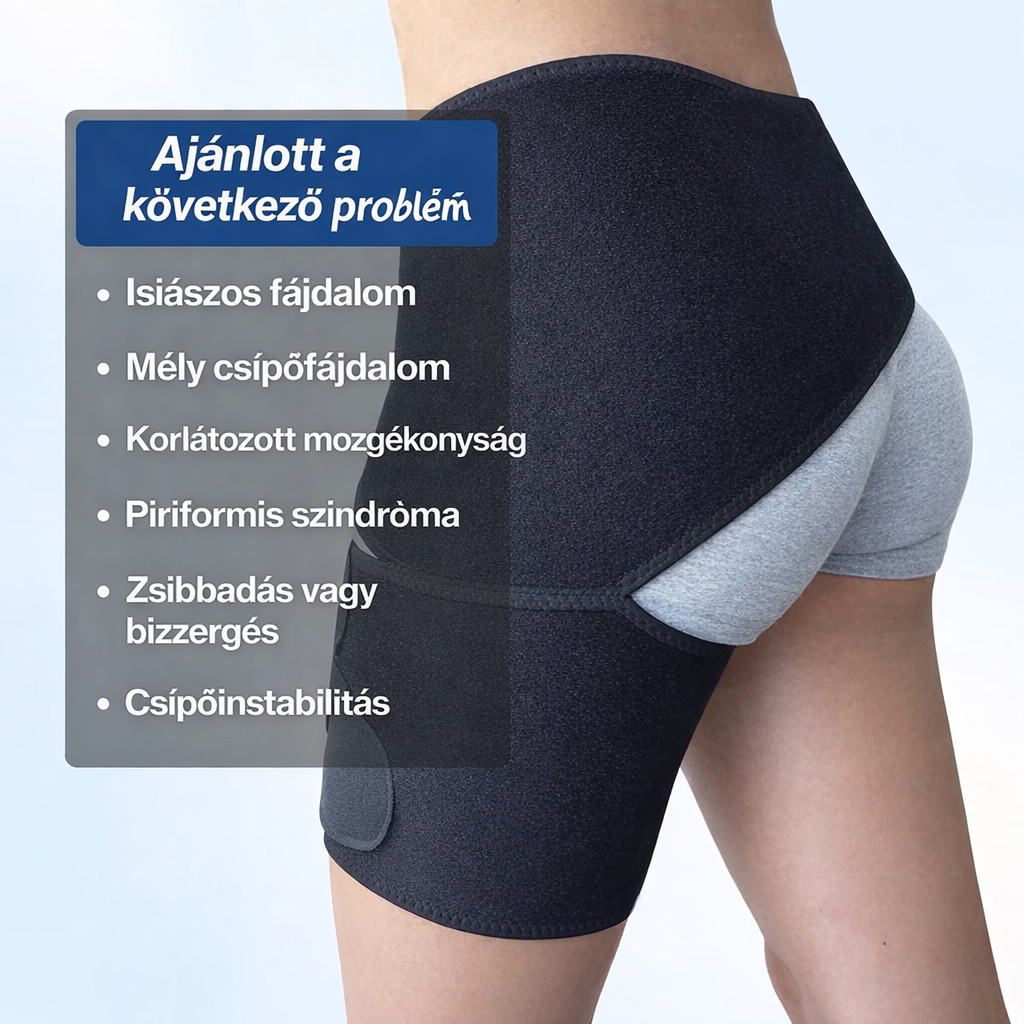 Hip Support Brace – Érezze a változást már napi 15 perc alatt.